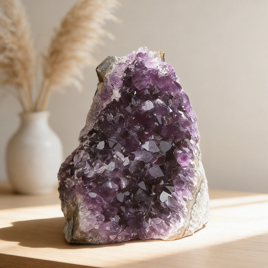 The Serenity Anchor | Raw Amethyst Cluster