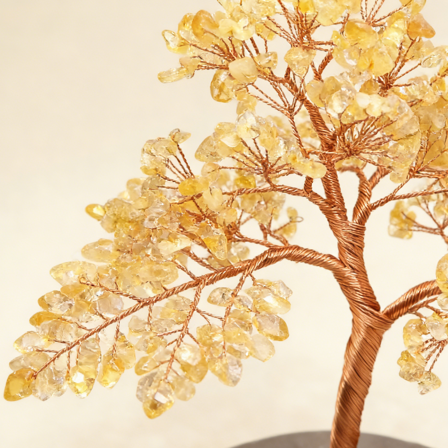 The Wealth Magnet | Natural Citrine Bonsai on Agate Base
